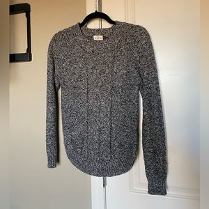 Grey sweater; lightly worn